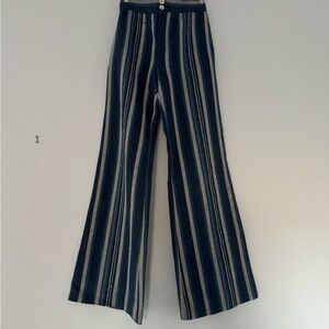 Chloé striped flare pants